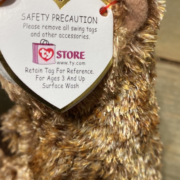 Ty Beanie Babies Baby PUNXSUTAWN-E PHIL Groundhog Rare Vintage Collectible Plush - Picture 8 of 8